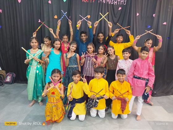 Cultural dance performance at the annual function